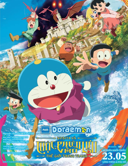 Phim Điện Ảnh Doraemon: Nobita Và Cuộc Phiêu Lưu Vào Thế Giới Trong Tranh